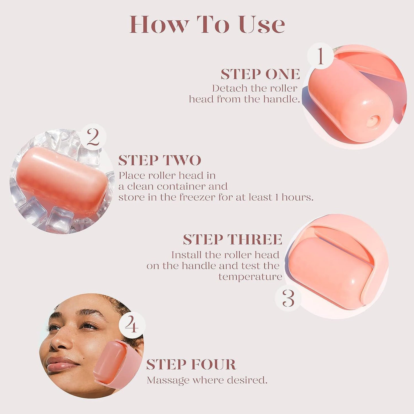 LUMISORA IceSculpt — Ice Roller Facial Tool